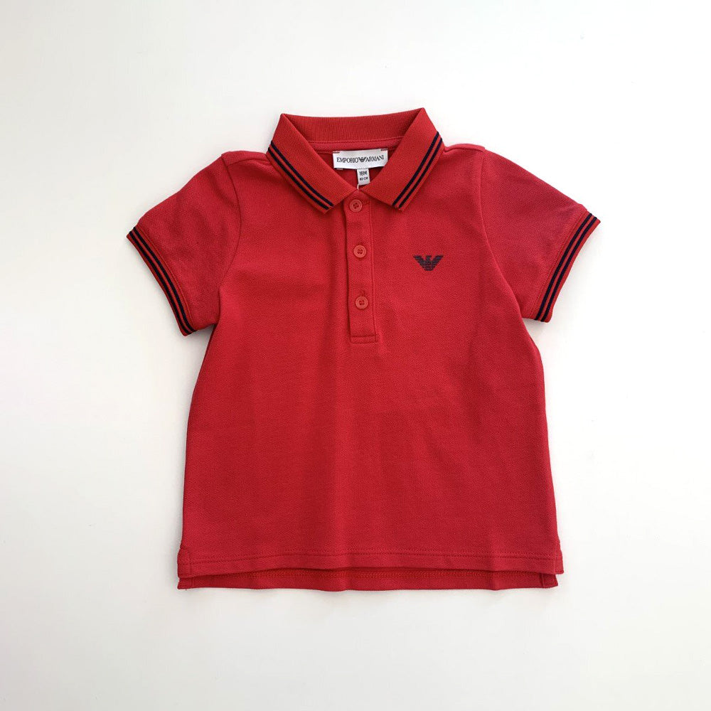 Boys armani polo store shirt