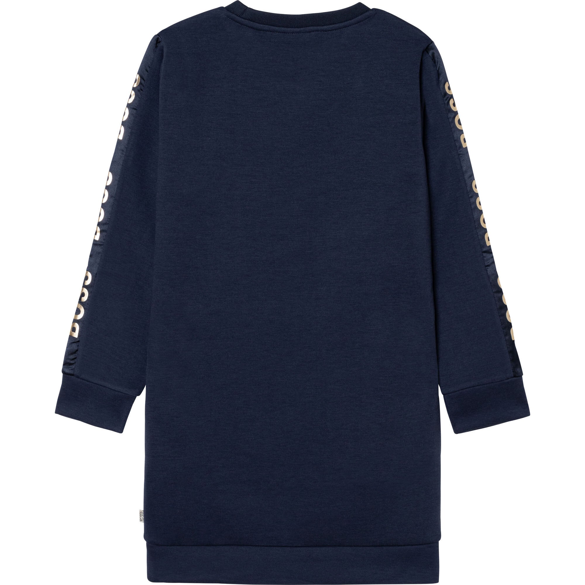 Purchase Boss Girls Navy Logo Dress with Long Sleeves Montreal