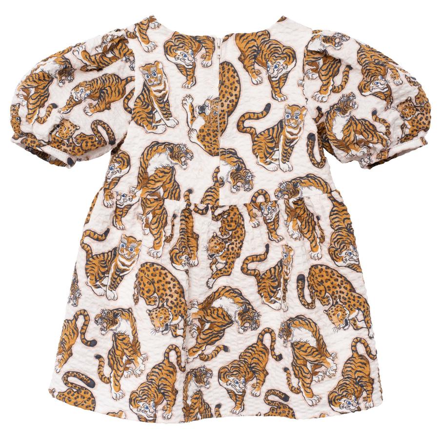 Purchase our Kenzo Girl's Tiger Puff Sleeve Dress Online in Montreal